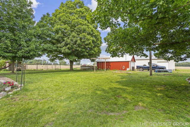 3665 47th St, Hamilton, MI 49419 - view of yard with a pole building and an outdoor structure