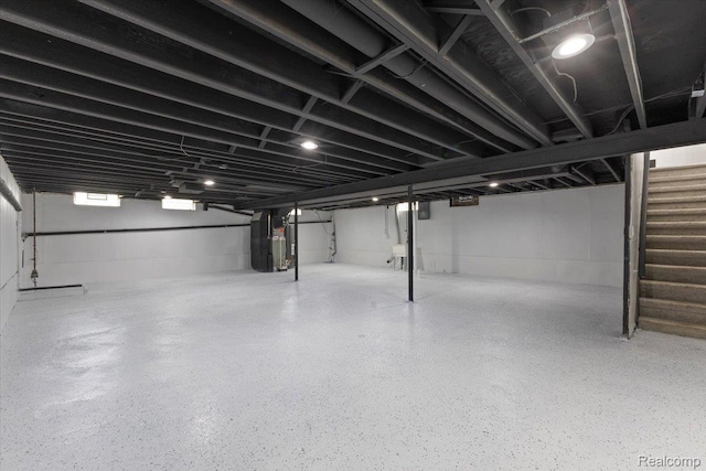 12115 Newburgh Rd, Livonia, MI 48150 - below grade area featuring stairs