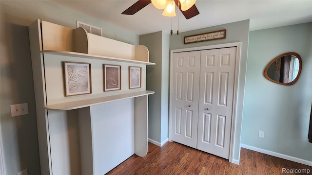29390 Juniper St, Trenton, MI 48183 - hallway featuring baseboards and wood finished floors