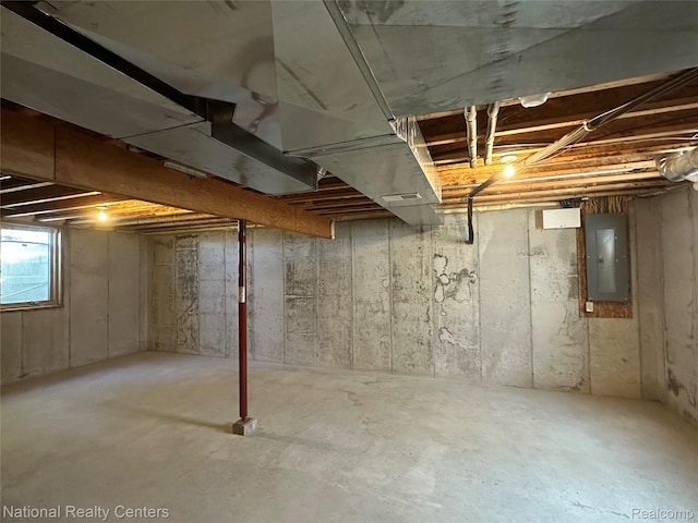 1390 N US-23, East Tawas, MI 48730 - basement featuring electric panel