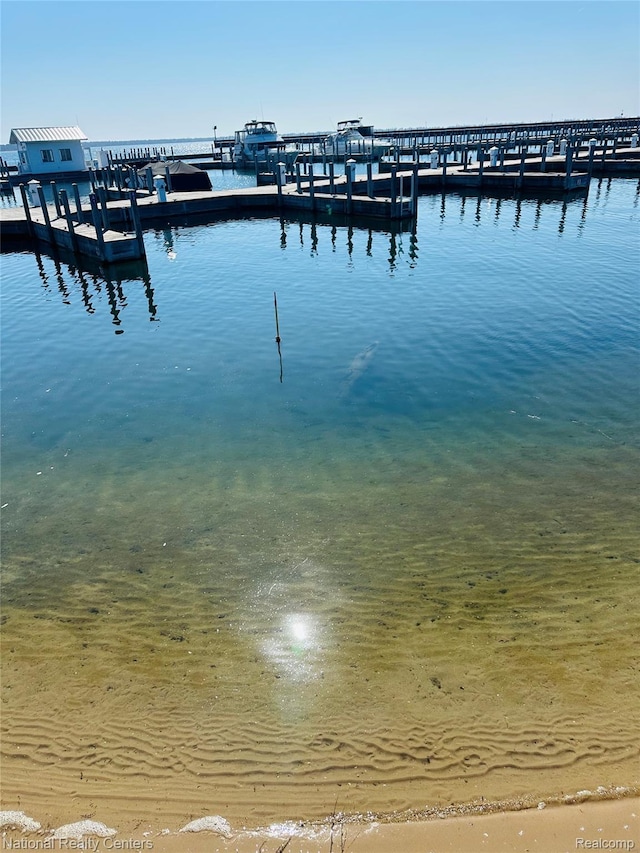 1390 N US-23, East Tawas, MI 48730 - dock area featuring a water view