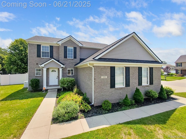 2090 Gunnison Ln, Monroe, MI 48162 - view of front of home with brick siding
