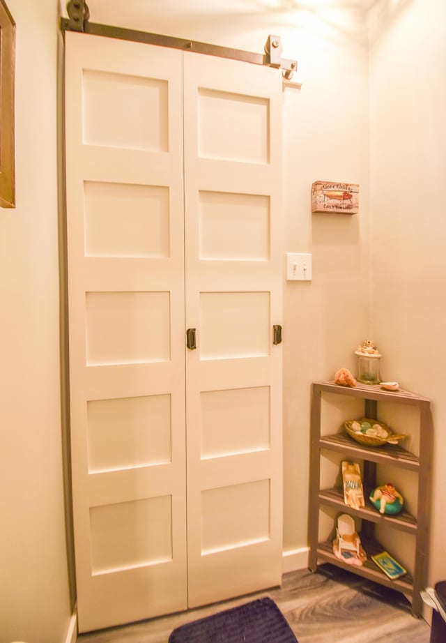 61626 Colony Bay Dr Unit 15, Cassopolis, MI 49031 - foyer entrance with wood finished floors and baseboards