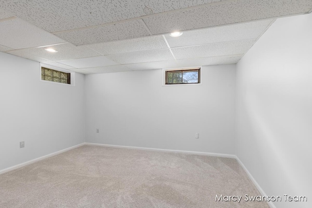 1372 Brookmark St SE, Kentwood, MI 49508 - below grade area with carpet floors