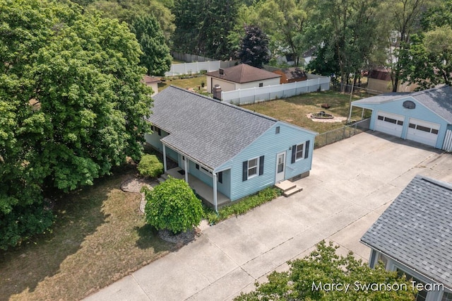 1372 Brookmark St SE, Kentwood, MI 49508 - view from above of property