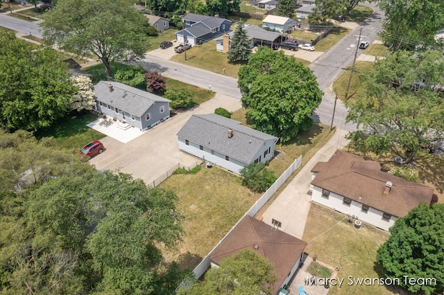 1372 Brookmark St SE, Kentwood, MI 49508 - aerial perspective of suburban area