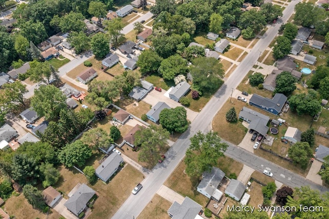 1372 Brookmark St SE, Kentwood, MI 49508 - aerial view of property's location with nearby suburban area