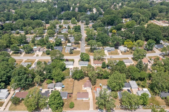 1372 Brookmark St SE, Kentwood, MI 49508 - aerial overview of property's location with nearby suburban area