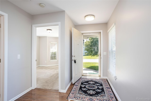 5959 Augusta Ln Unit 20, Grand Blanc, MI 48439 - entryway with wood finished floors and baseboards