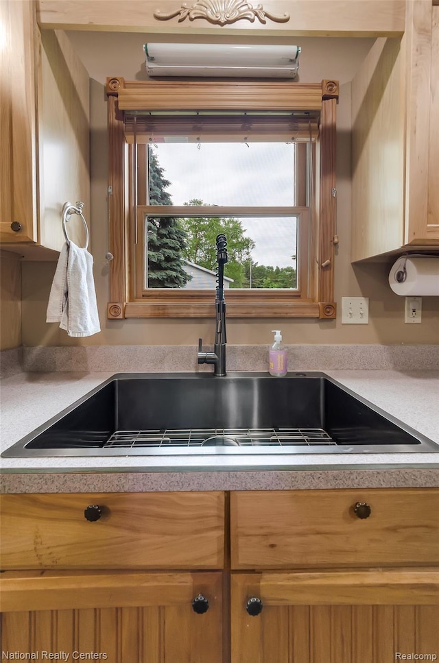 1471 Eldon Ct, Gladwin, MI 48624 - kitchen with plenty of natural light and light countertops