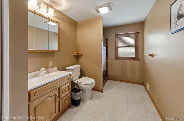 1471 Eldon Ct, Gladwin, MI 48624 - bathroom with vanity and a shower