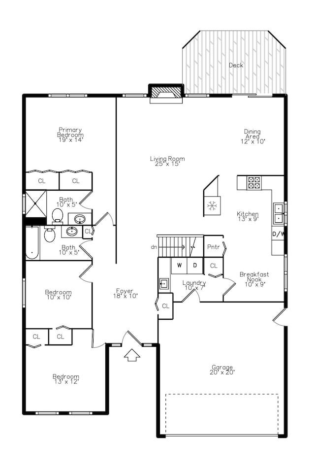 3105 Earlmoore Ln, Ann Arbor, MI 48105 - view of room layout