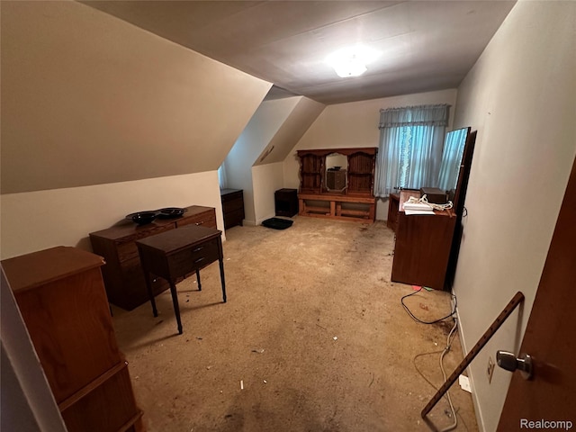 12910 Wilbur Rd, Clinton, MI 49236 - bonus room with lofted ceiling and carpet flooring
