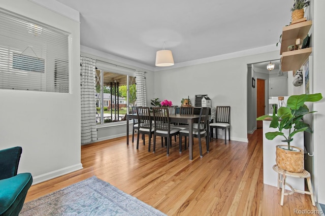 29948 Hathaway St, Livonia, MI 48150 - dining area with wood finished floors and baseboards