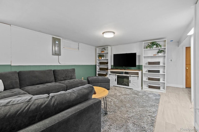 29948 Hathaway St, Livonia, MI 48150 - living area featuring light wood-type flooring