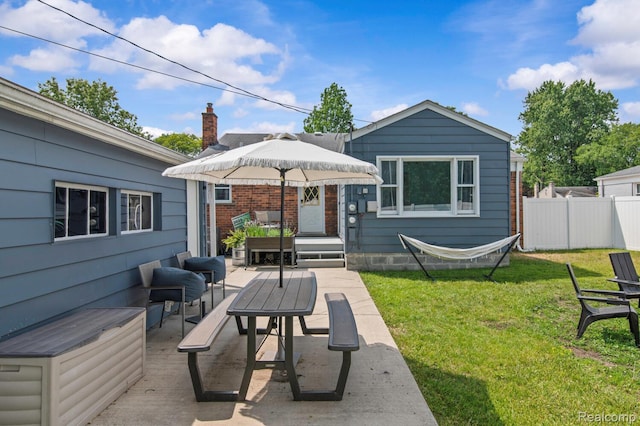 29948 Hathaway St, Livonia, MI 48150 - rear view of house with a patio area and outdoor lounge area