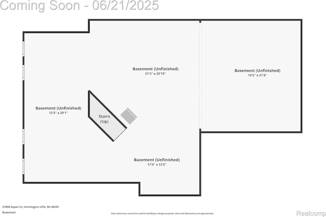 21898 Aspen Ct, Farmington Hills, MI 48335 - view of room layout