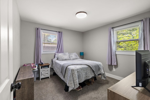 645 Amity Ave, Muskegon, MI 49442 - carpeted bedroom with baseboards