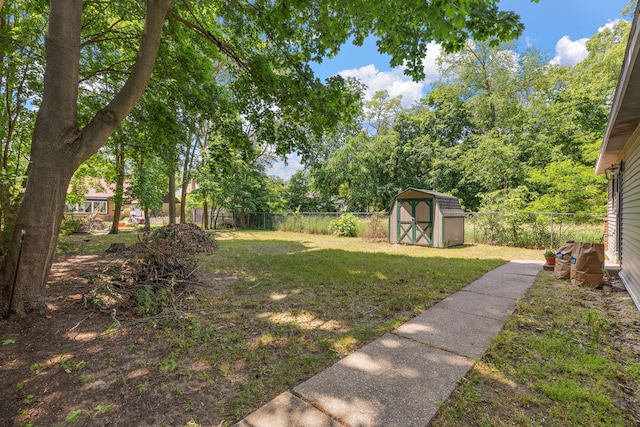 645 Amity Ave, Muskegon, MI 49442 - fenced backyard with a storage shed