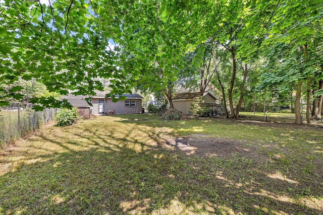 645 Amity Ave, Muskegon, MI 49442 - view of fenced backyard