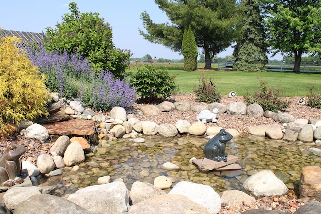 7680 S Warner Ave, Fremont, MI 49412 - view of yard