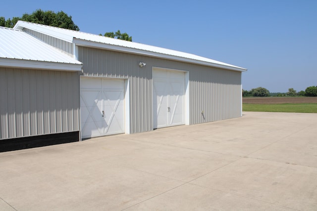 7680 S Warner Ave, Fremont, MI 49412 - view of detached garage