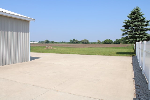7680 S Warner Ave, Fremont, MI 49412 - view of patio featuring a view of rural / pastoral area