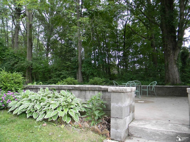 6864 Hazeldell Dr, Temperance, MI 48182 - view of yard with a patio area