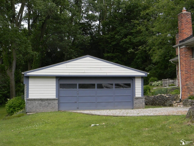 6864 Hazeldell Dr, Temperance, MI 48182 - view of detached garage