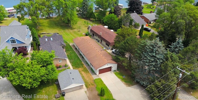 8331 Hilton Rd, Brighton, MI 48114 - aerial perspective of suburban area