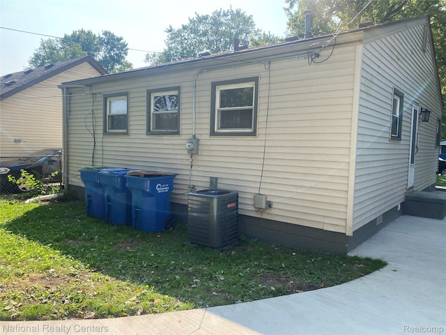 23074 Bolam Ave, Warren, MI 48089 - view of property exterior with a central air condition unit