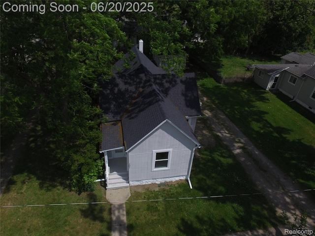 101 Morrell St, Yale, MI 48097 - aerial view of property and surrounding area