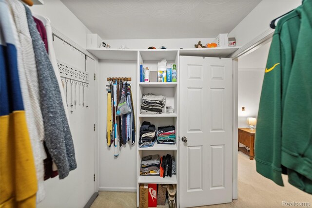 8206 Saint James Ct, Grosse Ile, MI 48138 - spacious closet featuring carpet flooring