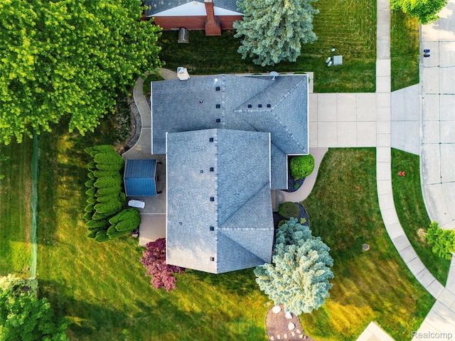 2896 Chippewa Ct, Troy, MI 48085 - bird's eye view