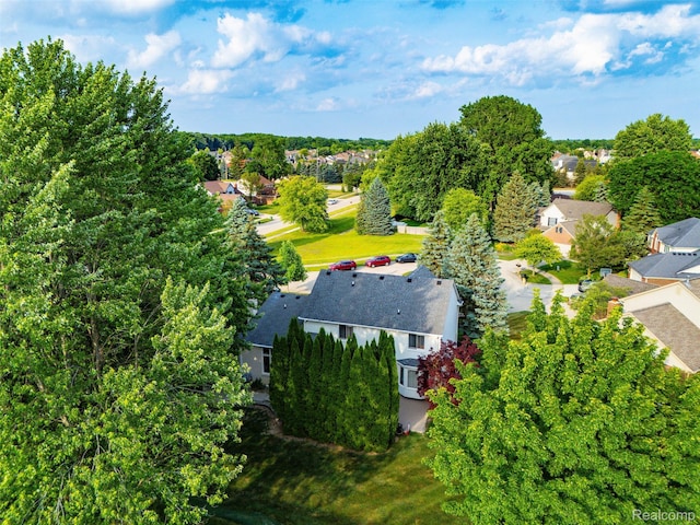 2896 Chippewa Ct, Troy, MI 48085 - aerial perspective of suburban area