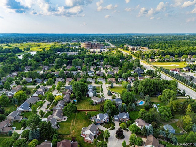 2896 Chippewa Ct, Troy, MI 48085 - aerial view of residential area