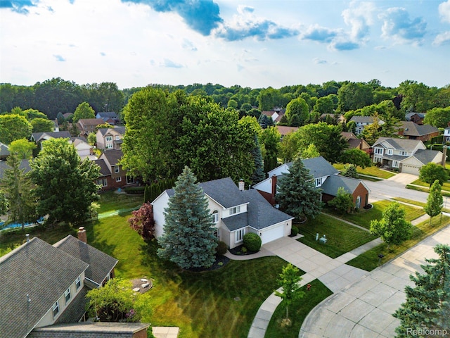 2896 Chippewa Ct, Troy, MI 48085 - aerial view of residential area