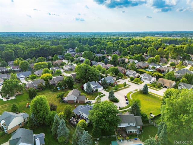 2896 Chippewa Ct, Troy, MI 48085 - aerial perspective of suburban area
