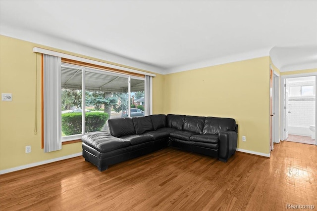 24845 Petersburg Ave, Eastpointe, MI 48021 - living area with wood finished floors