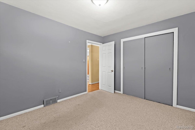 24845 Petersburg Ave, Eastpointe, MI 48021 - unfurnished bedroom with carpet and a closet