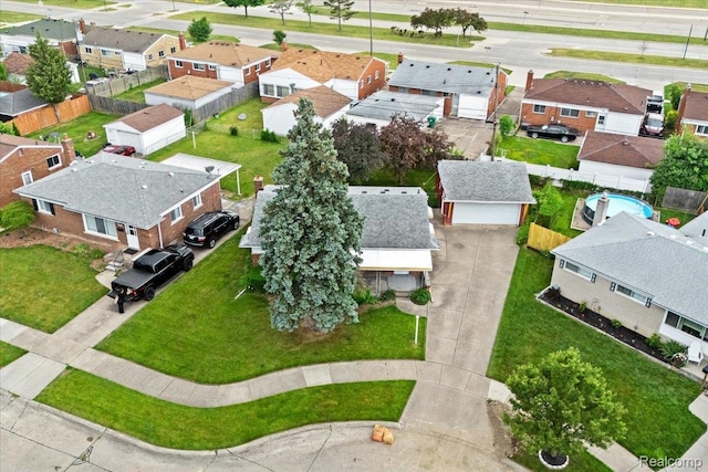 24845 Petersburg Ave, Eastpointe, MI 48021 - aerial view of residential area