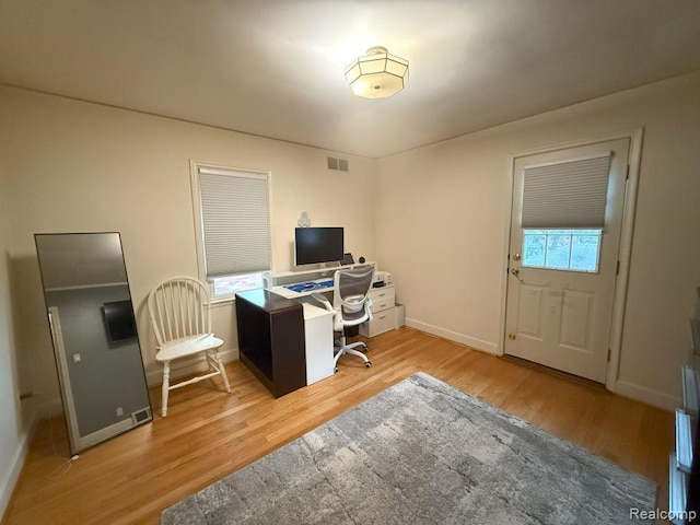 2130 Geneva St, Dearborn, MI 48124 - office featuring light wood finished floors