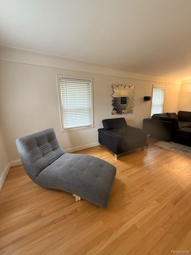 2130 Geneva St, Dearborn, MI 48124 - living room featuring light wood-style flooring