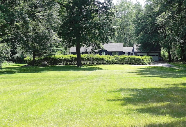 27869 M-60, Mendon, MI 49072 - view of green lawn featuring an attached garage