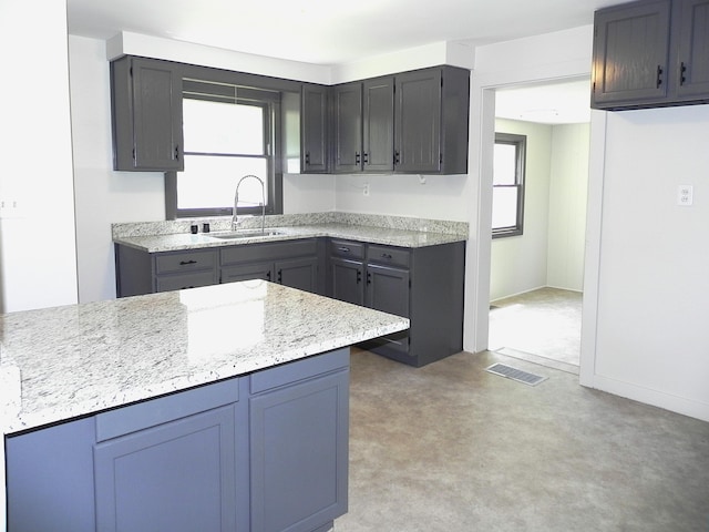 27869 M-60, Mendon, MI 49072 - kitchen with a sink and light stone counters