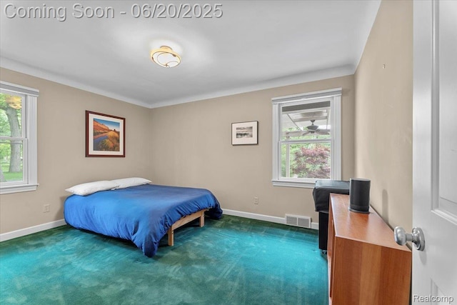 21089 Thorofare Rd, Grosse Ile, MI 48138 - bedroom featuring carpet