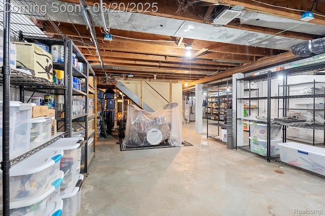 21089 Thorofare Rd, Grosse Ile, MI 48138 - view of unfinished below grade area