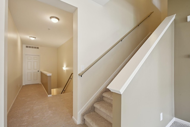 3207 Camden Dr Unit 110, Troy, MI 48084 - stairs with carpet floors and baseboards