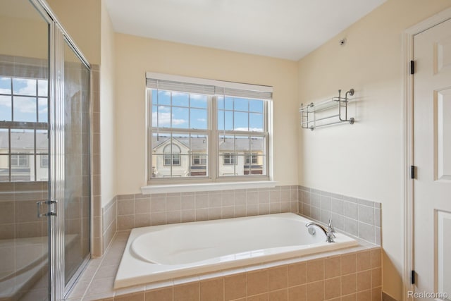 3207 Camden Dr Unit 110, Troy, MI 48084 - full bathroom with a bath and a shower stall