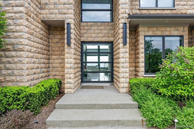 8349 Dixie Hwy, Ira, MI 48023 - entrance to property featuring brick siding
